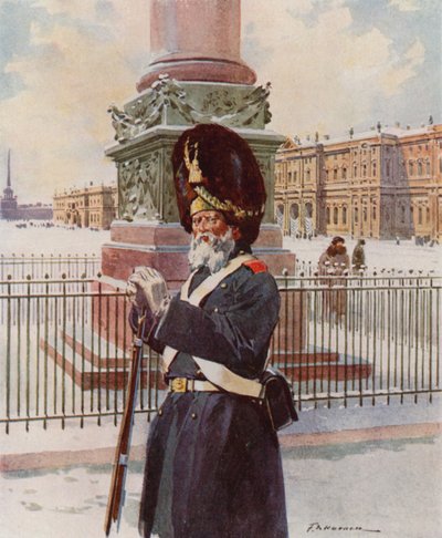 Een van de Paleis Grenadiers door Frederic de Haenen