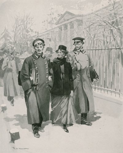 Studenten door Frederic de Haenen