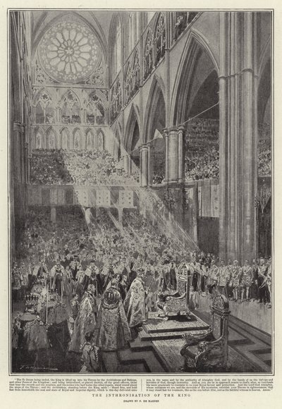 De Inthronisatie van de Koning door Frederic de Haenen