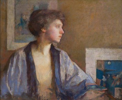 De Blauwe Kimono door Frederick Andrew Bosley door Frederick Andrew Bosley