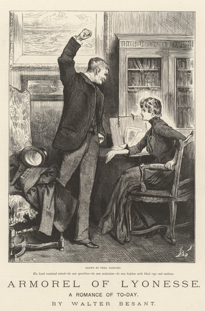 Armorel van Lyonesse, Een Romantiek van Vandaag, door Walter Besant door Frederick Barnard