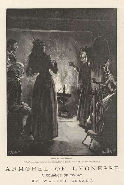 Armorel van Lyonesse, Een Romantiek van Vandaag, door Walter Besant door Frederick Barnard