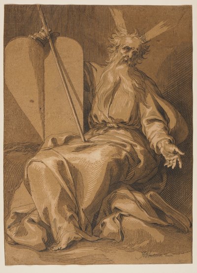 Mozes door Frederick Bloemaert
