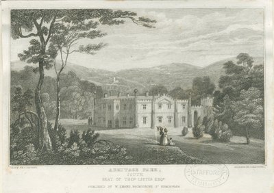 Armitage Park: gravure door Frederick Calvert