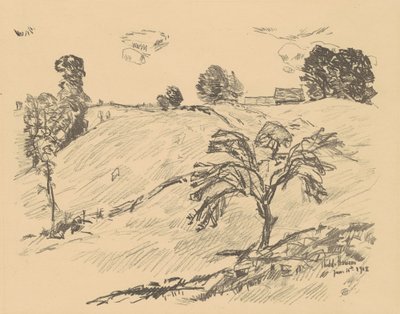 Het Land van Nod, 1918 door Frederick Childe Hassam