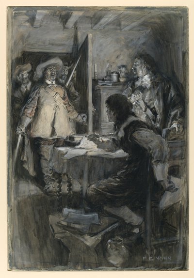 Arrestatie van Majoor Wildman door Frederick Coffay Yohn