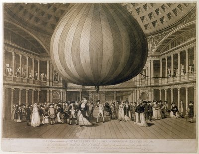 Interieur van het Pantheon, Oxford Street, Londen, 1785 door Frederick George Byron