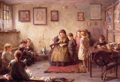 De Dame School door Frederick George Cotman