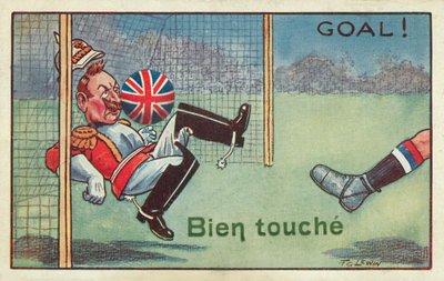 Bien Touche, Doelpunt! door Frederick George Lewin