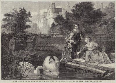 Hever Castle in de tijd van Charles I door Frederick Goodall