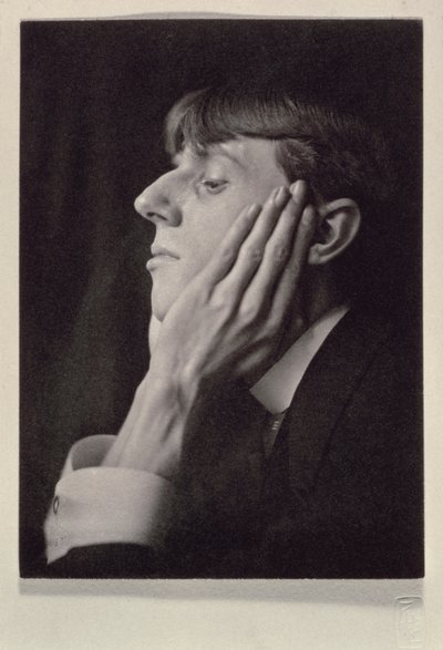 Portret van Aubrey Beardsley (1872-98) door Frederick Evans (1853-1943) door Frederick Henry Evans