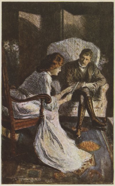 Illustratie voor They door Rudyard Kipling door Frederick Henry Townsend