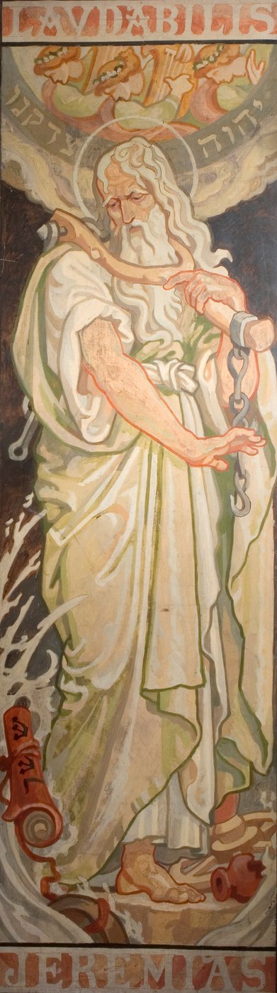 Profeten uit het Oude Testament: Jeremia, ca. 1910 door Frederick James Sheilds