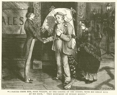 Illustratie voor David Copperfield door Frederick L. Bernard