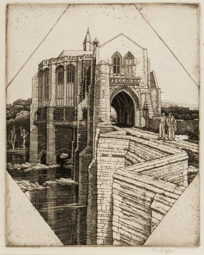 St Botolphs Brug nr. 2, 1936-37 door Frederick Landseer Maur Griggs