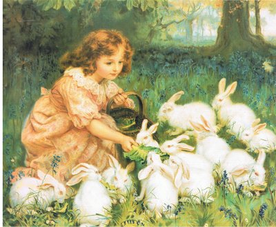 Alice in Wonderland, van onbekende bron door Frederick Morgan