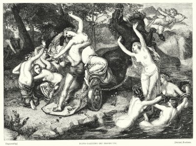 Pluto ontvoert Proserpina door Frederick Richard Pickersgill