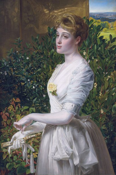 Julia Smith Caldwell door Frederick Sandys