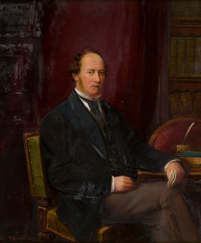 Portret van de 3e Graaf van Bradford door Frederick Sargent