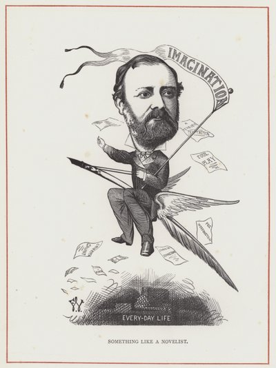 Charles Reade door Frederick Waddy
