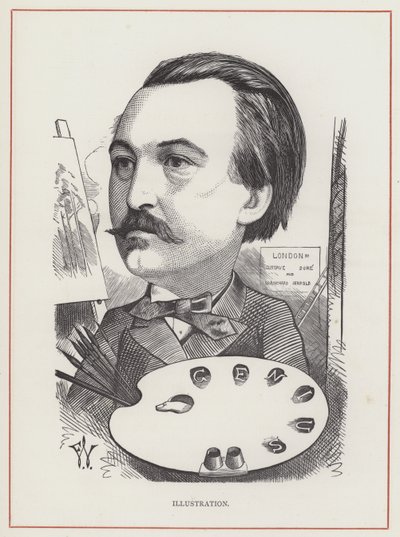 Gustave Doré door Frederick Waddy