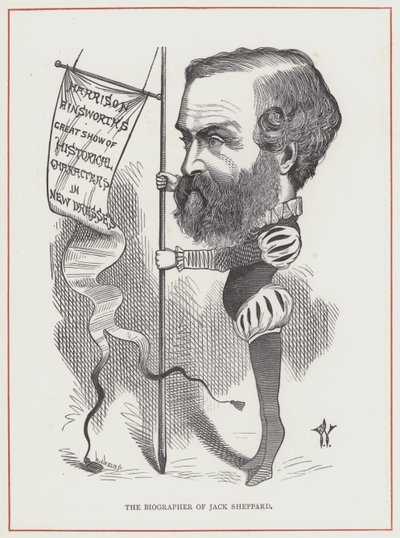 Harrison Ainsworth door Frederick Waddy