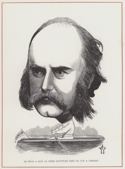 J B Hopkins door Frederick Waddy