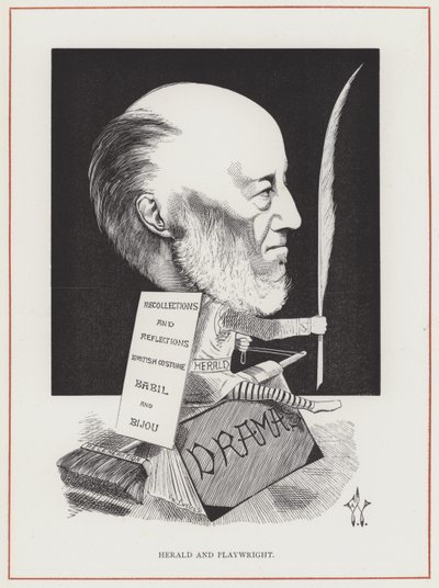 J R Planche door Frederick Waddy