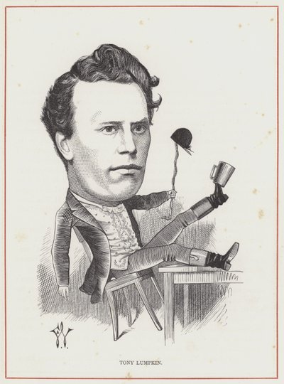 Lionel Brough door Frederick Waddy