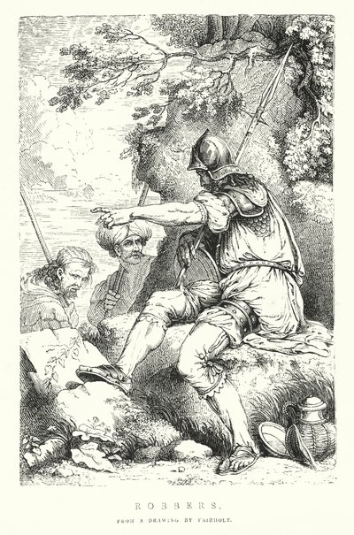 Rovers (gravure) door Frederick William Fairholt