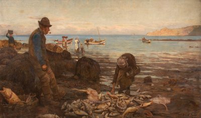 De oogst van de zee door Frederick William Jackson