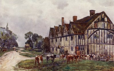 Vijf-Giebel Huis, Long Itchington door Frederick William Newton Whitehead