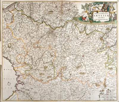 België, N door Frederick de Wit