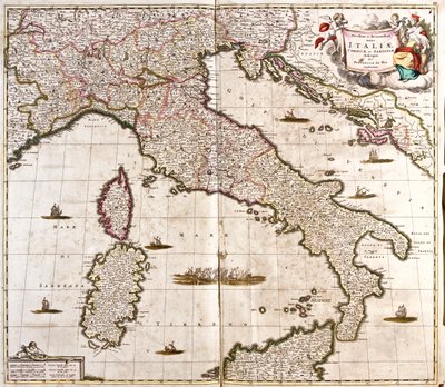 Italië door Frederick de Wit