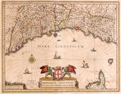 Ligurië, Italië door Frederick de Wit