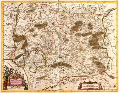 Lotharingen, Frankrijk door Frederick de Wit