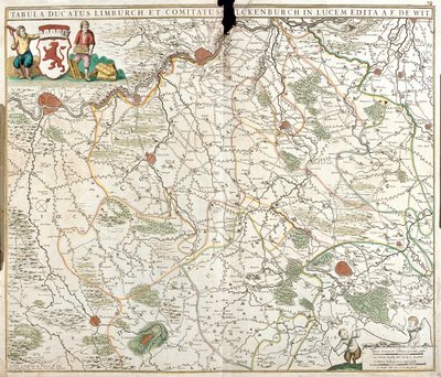 Luxemburg door Frederick de Wit