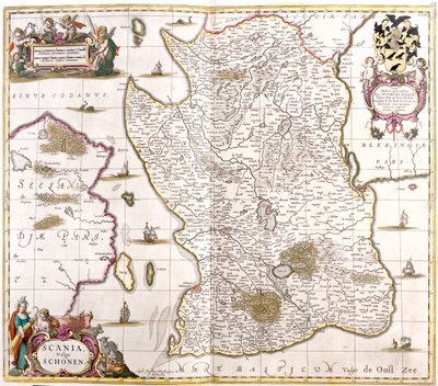 Scania, Zweden door Frederick de Wit