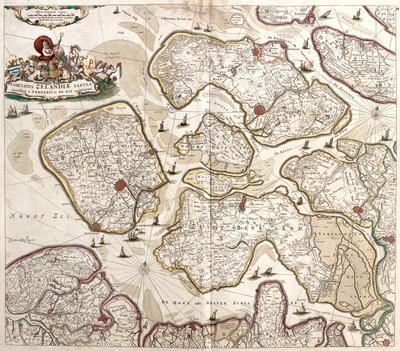 Zeeland, Netherlands door Frederick de Wit
