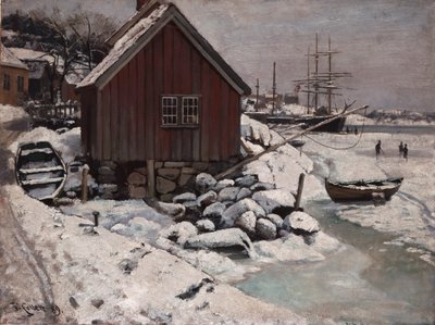 Winter door Frederik Collett