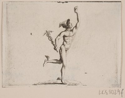 Mercurius door Frederik Ludvig  Bradt
