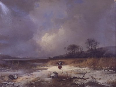 Winterlandschap door Frederik Rohde