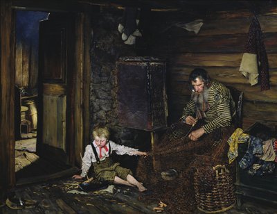 De nettenbinder door Fredrik Kolstoe