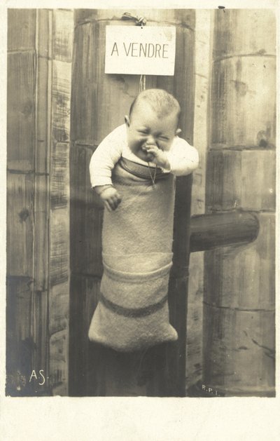 Te koop, baby te koop door French Photographer