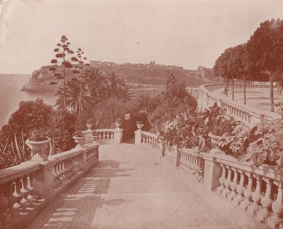 Een ander deel van de Monte Carlo Terrassen door French Photographer