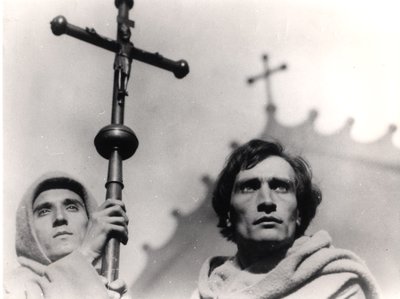 Antonin Artaud (1896-1948) in de film De Passie van Jeanne d
