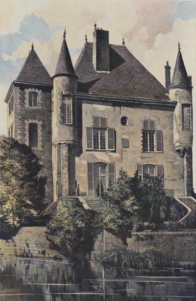 Bellegarde, Oud kasteel door French Photographer