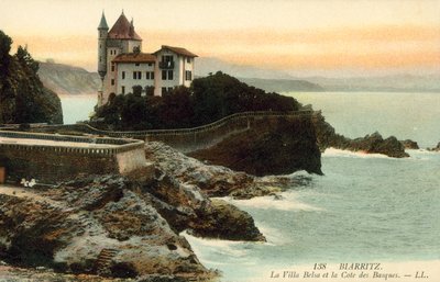 Biarritz, Villa Belsa, De Kust Van Baskenland door French Photographer