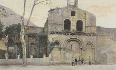 Burlats, Voormalige Kerk, Noordgevel door French Photographer