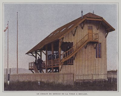 Chalet van de Meulan Zeilclub, Parijs door French Photographer